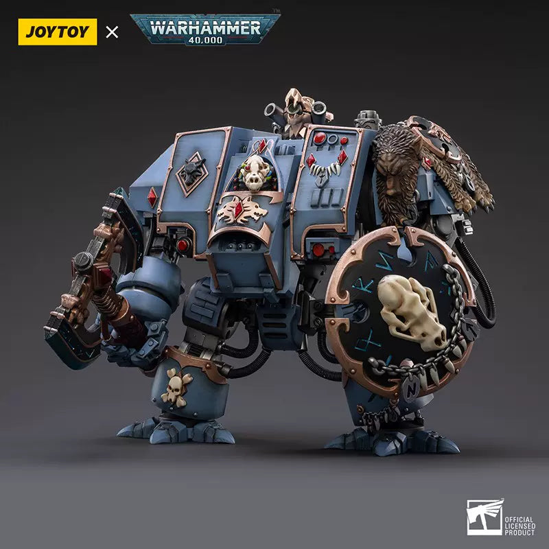 JoyToy-Warhammer 40K Space Marines Space Wolves-Ozajoy-Venerable Dreadnought Brother Hvor