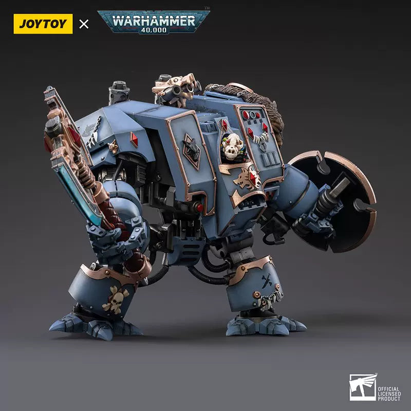 JoyToy-Warhammer 40K Space Marines Space Wolves-Ozajoy-Venerable Dreadnought Brother Hvor